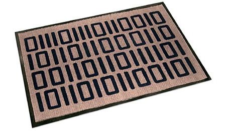 24 Modern Rugs, Carpets, and Doormats Seen On www.coolpicturegallery.net Binary Doormat