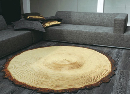 Woody Wood Rug