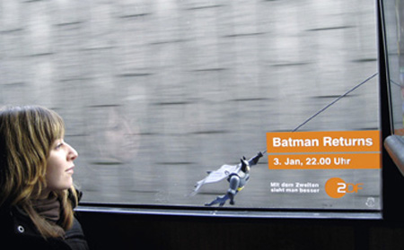 Batman Returns with ZDF Batbus Ad Campaign 3