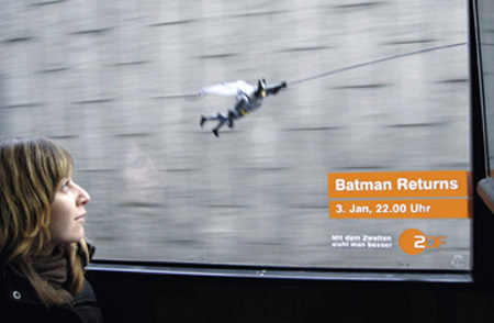 Batman Returns with ZDF Batbus Ad Campaign 4