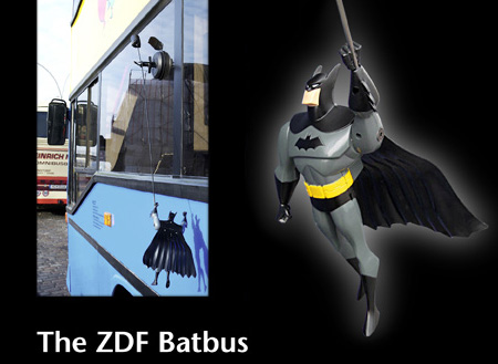 Batman Returns with ZDF Batbus Ad Campaign 5