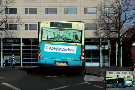 WeightWatchers Bus Advertisement