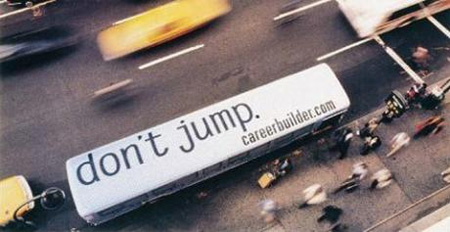 CareerBuilder Bus Advertisement
