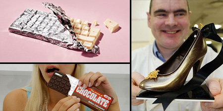 Gadgets and Designs made from Chocolate