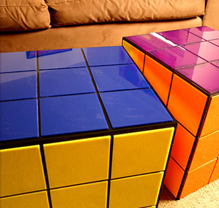 Rubiks Cube Coffee Table