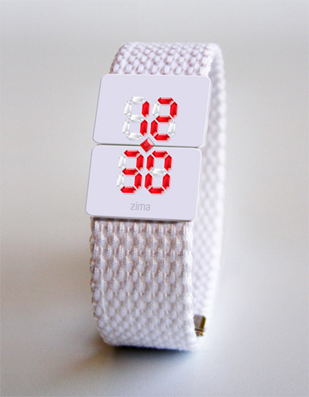 Real Crystal LED Watch