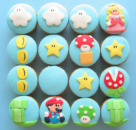 Super Mario Cupcakes