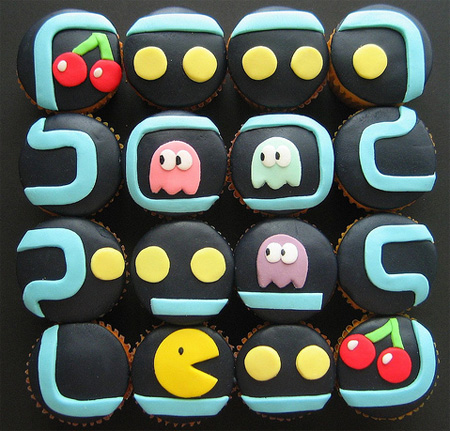 Pacman Cupcakes