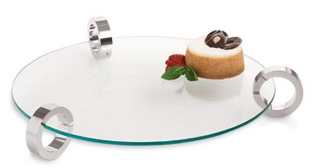 Chrome Ring Platter