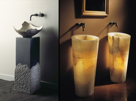 Stone Forest Pedestal Sinks