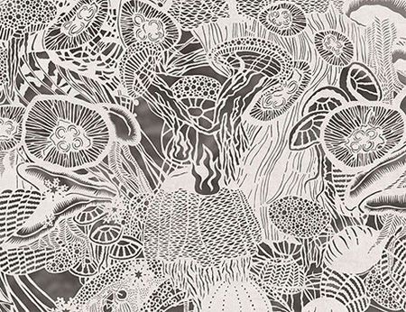 Paper Cutout Drawings by Bovey Lee 2