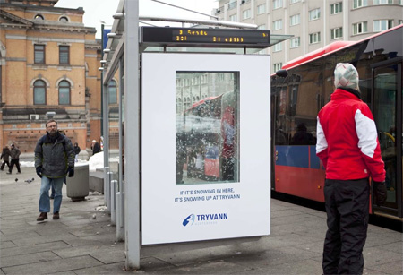 Tryvann Winter Park Snowing Billboards Invade Norway