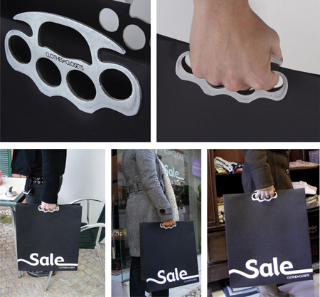 Creative Design Shop on Shopping Bag Designed By Leo Burnett Lisbon Ad Agency Link