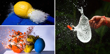 Beautiful and Creative High Speed Photography