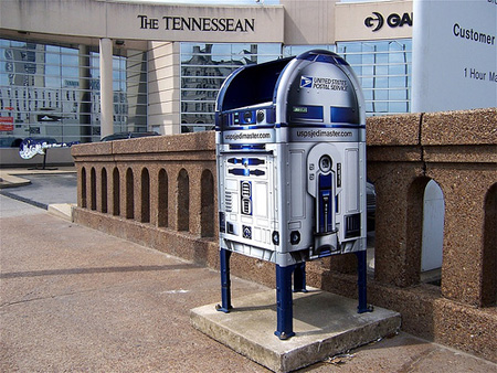 Star Wars R2-D2 Mailbox