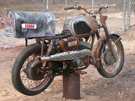 Motorcycle Mailbox