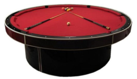 Round Pool Table