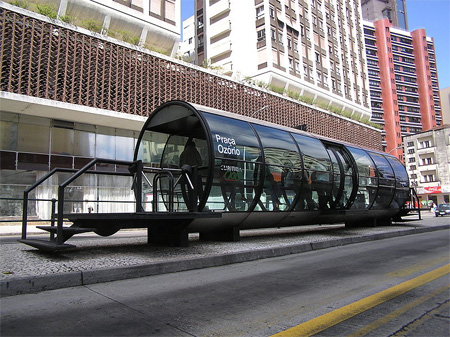 Curitiba Bus Stop