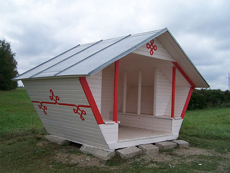 Estonian Bus Stop