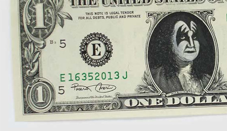 One Dollar Bill Art by Atypyk 3