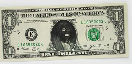 One Dollar Bill Art by Atypyk 13
