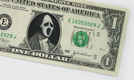 one dollar bill art. One Dollar Bill Art by Atypyk