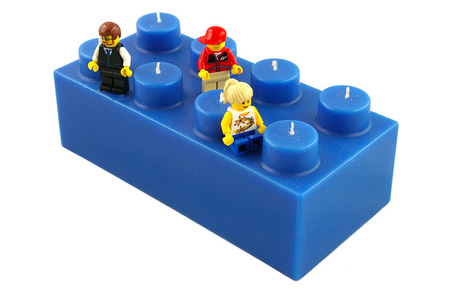 LEGO Brick Candles