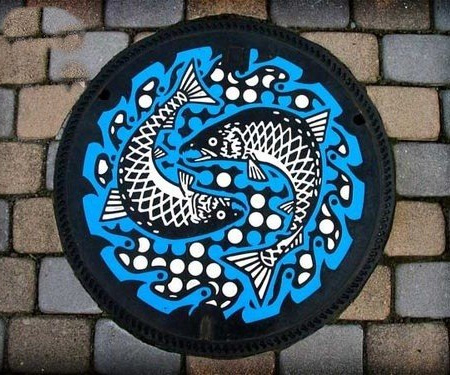 Painted Manhole Covers from Japan 2