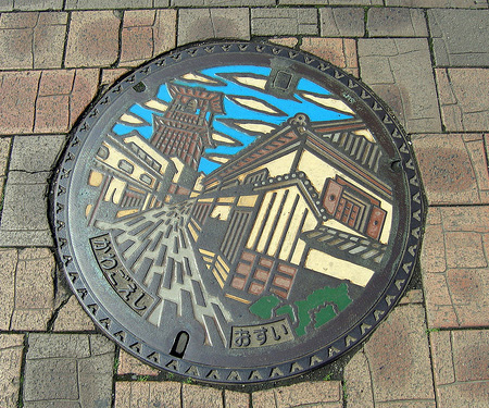 Painted Manhole Covers from Japan 13