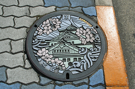Painted Manhole Covers from Japan 14
