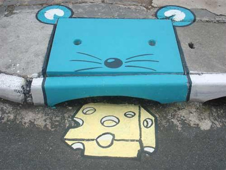 Storm Drain Art from Brazil 3