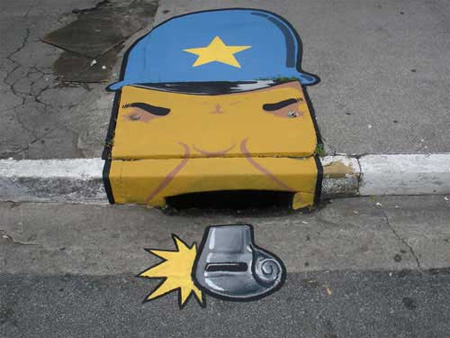 Storm Drain Art from Brazil 16