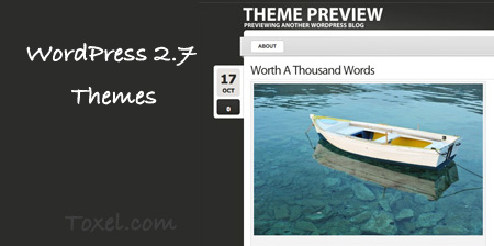20 High Quality Free WordPress 2.7 Themes
