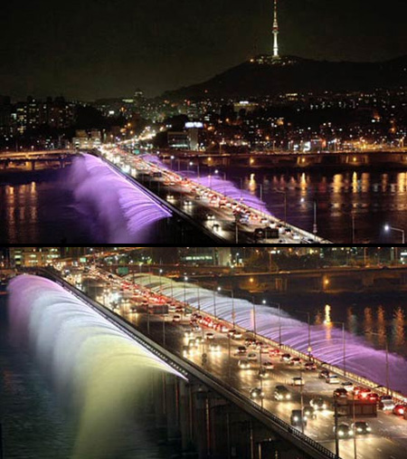 Banpo Fountain Bridge