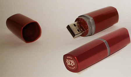 Lipstick USB Flash Drive