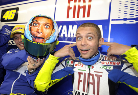 Valentino Rossi Face Helmet