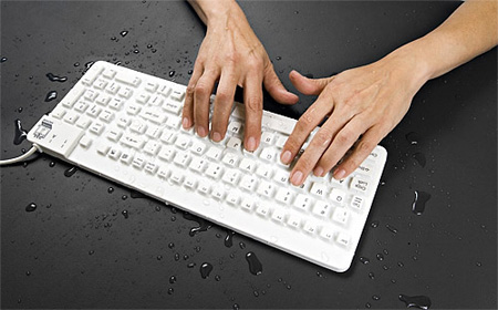 Waterproof Keyboard عکسهایی جالب از 10کیبورد غیر معمولی