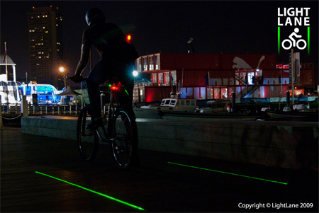 Innovative LightLane Bike Lane Concept 3