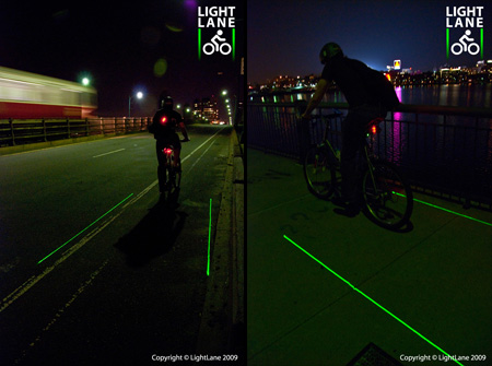 Innovative LightLane Bike Lane Concept 6