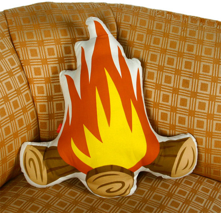 Campfire Pillow