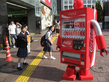 Coca-Cola Robot Vending Machine