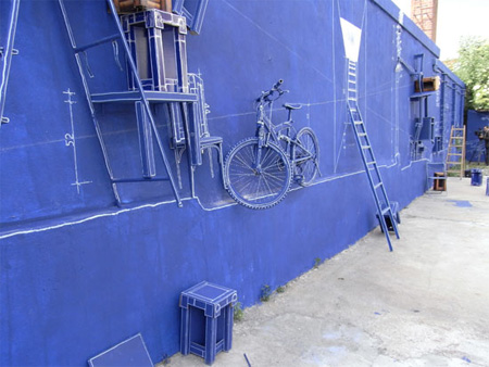 Creative Blueprint Art Installation 2