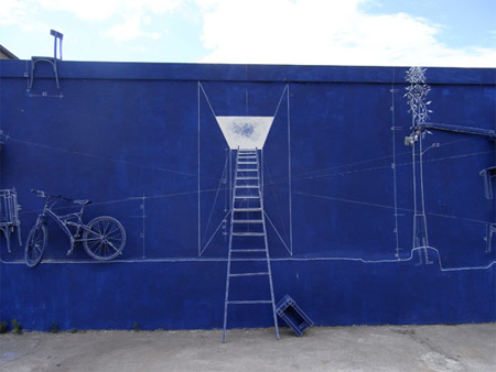 Creative Blueprint Art Installation 4