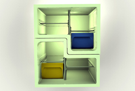 Cool Stackable Refrigerator Concept Seen On www.coolpicturegallery.net