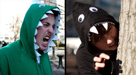 Monster Hoodies عکس: بلیز با طرح های جالب