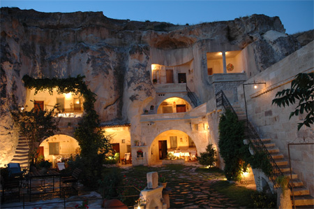 Cave Hotel in Turkey|www.FunShad.com