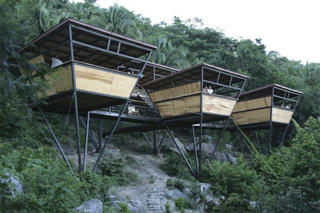 Jungle Hotel in Mexico|www.FunShad.com