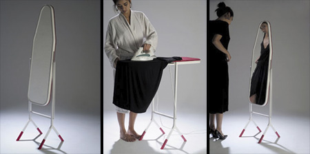 Ironing Board Mirror by Aïssa Logerot