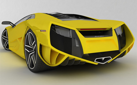 Beautiful Lamborghini X Concept 5