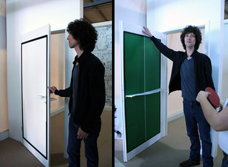 Ping Pong Table Door